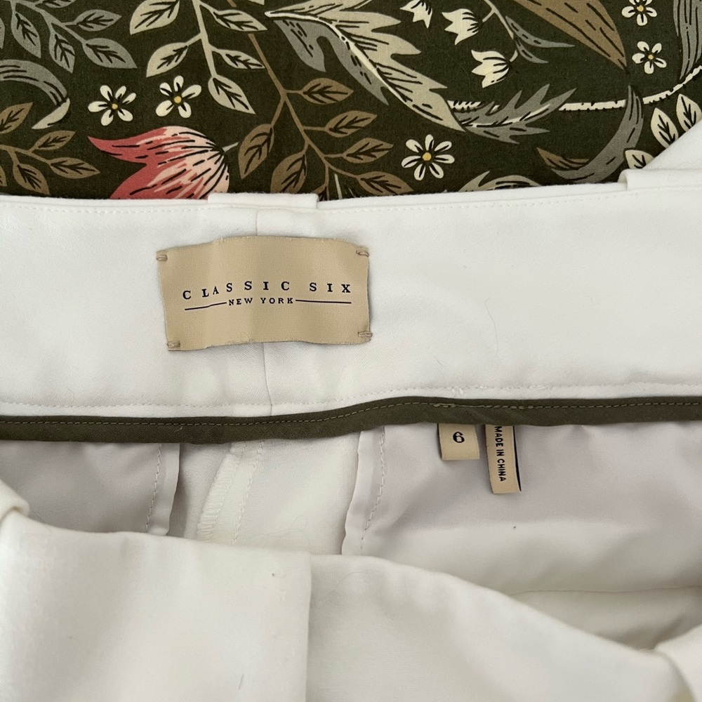 Classic Six- Beverly Wide Leg Cropped Pant - Picture 4 of 8